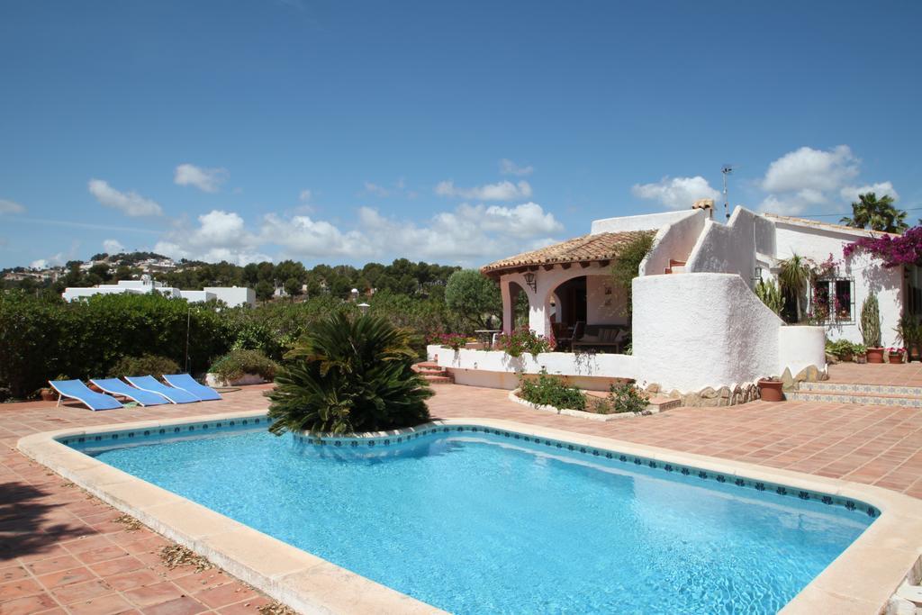 El Barraco - Sea View Villa With Private Pool In مورايرا الغرفة الصورة