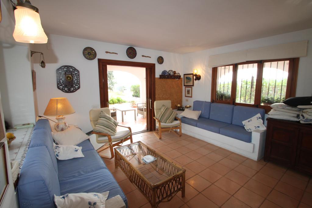El Barraco - Sea View Villa With Private Pool In مورايرا الغرفة الصورة
