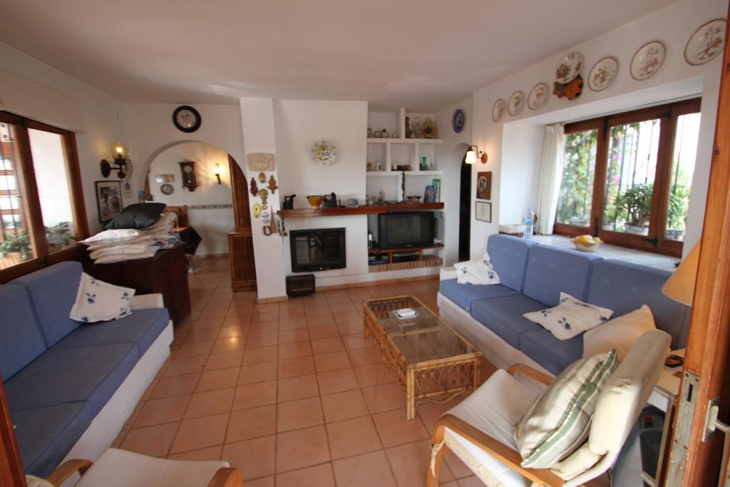El Barraco - Sea View Villa With Private Pool In مورايرا الغرفة الصورة